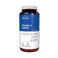 Vitaler's Omega-3 FORTE 1000 mg - 120 Kapseln
