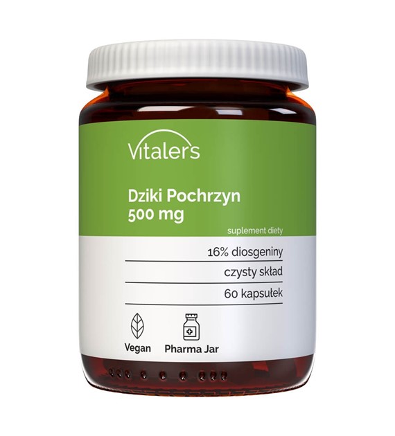 Vitaler's Wild Yam (Dziki pochrzyn) 500 mg - 60 kapsułek